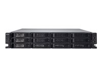 BUFFALO TeraStation 7120r Enterprise - Serveur NAS - 12 Baies - 36 To - rack-montable - SATA 6Gb/s - HDD 3 To x 12 - RAID 0, 1, 5, 6, 10, JBOD, 51, 61 - RAM 8 Go - Gigabit Ethernet - iSCSI - 2U TS-2RZH36T12D-EU