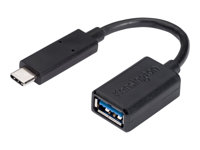 Kensington CA1000 - Adaptateur USB - USB (F) pour 24 pin USB-C (M) - USB 3.1 - moulé - noir K33992WW