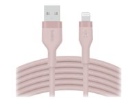 Belkin BOOST CHARGE - Câble Lightning - USB mâle pour Lightning mâle - 3 m - rose CAA008BT3MPK