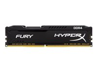 HyperX FURY - DDR4 - 16 Go - DIMM 288 broches - 2933 MHz / PC4-23400 - CL17 - 1.2 V - mémoire sans tampon - non ECC - noir HX429C17FB/16