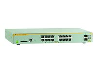 Allied Telesis AT x230-18GT - Commutateur - C2+ - Géré - 16 x 10/100/1000 + 2 x SFP - de bureau, Montable sur rack, fixation murale AT-X230-18GT-50