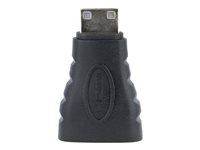 StarTech.com Adaptateur HDMI vers Mini HDMI - F/M - Adaptateur HDMI - HDMI femelle pour 19 pin mini HDMI Type C mâle - noir HDACFM