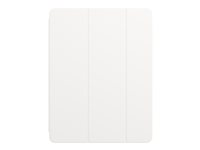 Apple Smart Folio - Protection à rabat pour tablette - blanc - 12.9" - pour 12.9-inch iPad Pro (3ème génération) MRXE2ZM/A