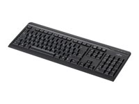 Fujitsu KB410 - Clavier - USB - US - noir - OEM - pour Celsius H7510, J5010, W5010; ESPRIMO D7010, D7011, D9010, D9011, G5011, G9010, K5010/24 S26381-K511-L402