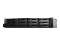 Synology RackStation RS2418RP+ - Serveur NAS - 12 Baies - rack-montable - SATA 6Gb/s - RAID 0, 1, 5, 6, 10, JBOD, disque de réserve 5, 6 disques de secours, disque de réserve 10, disque de réserve 1 - RAM 4 Go - Gigabit Ethernet - iSCSI support - 2U - Conformité TAA RS2418RP+