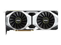 MSI RTX 2080 Ti VENTUS 11G - Carte graphique - GF RTX 2080 Ti - 11 Go GDDR6 - PCIe 3.0 x16 - HDMI, 3 x DisplayPort, USB-C GEFORCE RTX 2080 TI VENTUS 11G