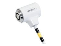 Mobilis Simple Lock - Câble de sécurité - blanc - 1.8 m 001225