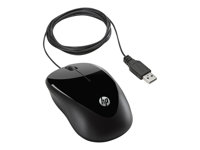 HP X1000 - Souris - optique - 3 boutons - filaire - USB - noir brillant - pour OMEN by HP; HP; Envy; ENVY Phoenix; Pavilion; Pavilion x2; x360; Stream H2C21AA#ABB