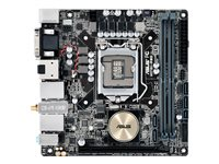 ASUS H170I-PRO - Carte-mère - mini ITX - Socket LGA1151 - H170 - USB 3.0 - Bluetooth, 2 x Gigabit LAN, Wi-Fi - carte graphique embarquée (unité centrale requise) - audio HD (8 canaux) H170I-PRO