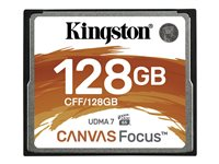 Kingston Canvas Focus - Carte mémoire flash - 128 Go - CompactFlash CFF/128GB