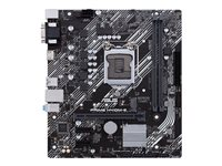 ASUS PRIME H410M-E - Carte-mère - micro ATX - Socket LGA1200 - H410 Chipset - USB 3.2 Gen 1 - Gigabit LAN - carte graphique embarquée (unité centrale requise) - audio HD (8 canaux) 90MB13H0-M0EAY0