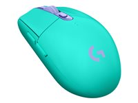 Logitech G G305 - Souris - optique - 6 boutons - sans fil - 2.4 GHz - récepteur sans fil USB - menthe 910-006378