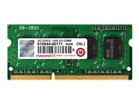 Transcend - DDR3L - module - 4 Go - SO DIMM 204 broches - 1600 MHz / PC3L-12800 - CL11 - 1.35 V - mémoire sans tampon - non ECC - pour HP Portable 14, 15, 17, 840 G1; ProBook 430 G1, 440 G0, 450 G0, 455 G1, 470 G0, 470 G1 TS512MSK64W6H