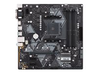 ASUS PRIME B450M-A - Carte-mère - micro ATX - Socket AM4 - AMD B450 - USB 3.1 Gen 1, USB 3.1 Gen 2 - Gigabit LAN - carte graphique embarquée (unité centrale requise) - audio HD (8 canaux) 90MB0YR0-M0EAY0