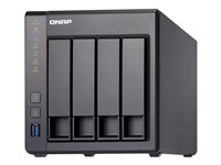 QNAP TS-431X - Serveur NAS - 4 Baies - SATA 6Gb/s - RAID 0, 1, 5, 6, 10, JBOD, disque de réserve 5, 6 disques de secours, disque de réserve 10 - RAM 2 Go - Gigabit Ethernet / 10 Gigabit Ethernet - iSCSI support TS-431X-2G