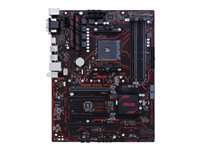 ASUS PRIME B350-PLUS - Carte-mère - ATX - Socket AM4 - AMD B350 FCH - USB 3.0, USB 3.1 - Gigabit LAN - carte graphique embarquée (unité centrale requise) - audio HD (8 canaux) PRIME B350-PLUS