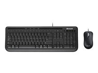 Microsoft Wired Desktop 600 - Ensemble clavier et souris - USB - français APB-00007