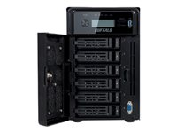 BUFFALO TeraStation 5600 WSS - Serveur NAS - 6 Baies - 12 To - SATA 3Gb/s - HDD 2 To x 6 - RAID 0, 1, 5, JBOD - Gigabit Ethernet - iSCSI - avec service d'échange du disque dur TeraStation VIP en 24 h pendant 3 ans WS5600DR1206S2EU