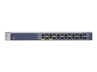 NETGEAR M4100-12GF - Commutateur - C2+ - Géré - 12 x SFP Gigabit combiné + 4 x 10/100/1000 - de bureau, Montable sur rack - PoE GSM7212F-100NES