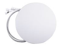 Cisco Meraki - Antenne - panneau - Wi-Fi - 3,7 dBi (pour 5 GHz), 2.9 dBi - omni-directionnel - montable au plafond, mural, montage sur perche MA-ANT-3-D6