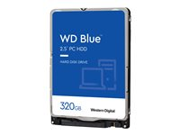 WD Blue WD3200LPCX - Disque dur - 320 Go - interne - 2.5" - SATA 6Gb/s - 5400 tours/min - mémoire tampon : 16 Mo WD3200LPCX