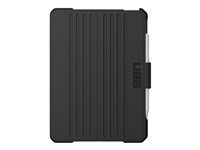 UAG Rugged Case for Apple iPad Air 10.9-inch (2022) - Metropolis SE Black - Étui à rabat pour tablette - noir - 10.9" - pour Apple 10.9-inch iPad Air (4th generation, 5th generation); 11-inch iPad Pro (1st generation, 2nd generation, 3rd generation) 12329X114040