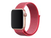 Apple 40mm Sport Loop - Bracelet de montre - Regular - hibiscus - pour Watch (38 mm, 40 mm) MTLY2ZM/A