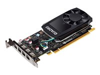 NVIDIA Quadro P620 - Carte graphique - Quadro P620 - 2 Go GDDR5 - PCIe 3.0 x16 - 4 x Mini DisplayPort - promo - pour Workstation Z2 G4, Z2 G5, Z240, Z4 G4, Z6 G4, Z8 G4 3ME25AT