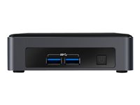 Intel Next Unit of Computing Kit NUC7i5DNKPC - mini PC - Core i5 7300U 2.6 GHz - vPro - 8 Go - SSD 256 Go BLKNUC7I5DNKPC