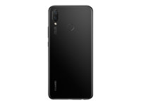 Huawei P Smart+ - 4G smartphone - double SIM - RAM 4 Go / Mémoire interne 64 Go - microSD slot - Écran LCD - 6.3" - 2340 x 1080 pixels - 2x caméras arrière 16 MP, 2 MP - 2x front cameras 24 MP, 2 MP - noir 51092TFQ