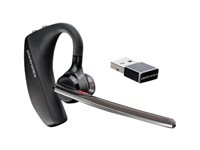 Poly Voyager 5200 UC - Micro-casque - embout auriculaire - montage sur l'oreille - Bluetooth - sans fil - Certifié pour Microsoft Teams 206110-101