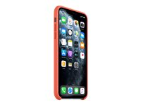 Apple - Coque de protection pour téléphone portable - silicone - Orange clémentine - pour iPhone 11 Pro Max MX022ZM/A