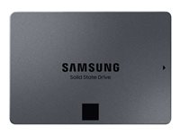 Samsung 860 QVO MZ-76Q4T0BW - Disque SSD - chiffré - 4 To - interne - 2.5" - SATA 6Gb/s - mémoire tampon : 4 Go - AES 256 bits - TCG Opal Encryption MZ-76Q4T0BW