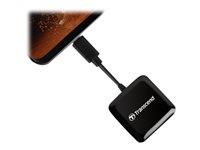 Transcend RDC3 - Lecteur de carte (SD, microSD, SDHC UHS-I, SDXC UHS-I, microSDHC UHS-I, microSDXC UHS-I) - USB-C 3.2 Gen 1 TS-RDC3