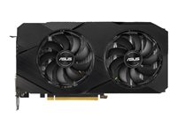 ASUS DUAL-RTX2060-6G-EVO - Carte graphique - GF RTX 2060 - 6 Go GDDR6 - PCIe 3.0 - DVI, 2 x HDMI, DisplayPort 90YV0CH4-M0NA00