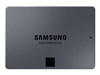 Samsung 860 QVO MZ-76Q1T0BW - Disque SSD - chiffré - 1 To - interne (de bureau) - 2.5" - SATA 6Gb/s - mémoire tampon : 1 Go MZ-76Q1T0BW