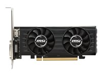 MSI RX 550 4GT LP OC - Carte graphique - Radeon RX 550 - 4 Go GDDR5 - PCIe 3.0 x16 profil bas - DVI, HDMI RADEON RX 550 4GT LP OC