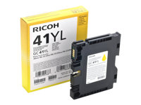 Ricoh GC 41YL - Low Yield - jaune - original - cartouche d'encre - pour Ricoh Aficio SG 2100, Aficio SG 3100, Aficio SG 3110, Aficio SG 7100, SG 3110, SG 3120 405768