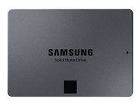 Samsung 870 QVO MZ-77Q1T0BW - SSD - chiffré - 1 To - interne - 2.5" - SATA 6Gb/s - mémoire tampon : 1 Go - AES 256 bits - TCG Opal Encryption MZ-77Q1T0BW