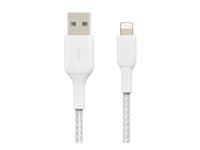 Belkin BOOST CHARGE - Câble Lightning - Lightning mâle pour USB mâle - 1 m - blanc CAA002BT1MWH