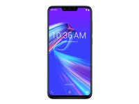 ASUS ZenFone Max M2 (ZB633KL) - 4G smartphone - double SIM - RAM 4 Go / Mémoire interne 32 Go - microSD slot - Écran LCD - 6.3" - 1520 x 720 pixels - 2x caméras arrière 13 MP, 2 MP - front camera 8 MP - noir minuit 90AX01A2-M00840