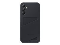 Samsung EF-OA346 - Coque de protection pour téléphone portable - polyuréthanne thermoplastique (TPU) - noir - pour Galaxy A34 5G EF-OA346TBEGWW