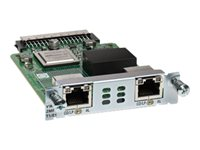 Cisco Third-Generation 2-Port T1/E1 Multiflex Trunk Voice/WAN Interface Card - Module d'extension - EHWIC - 2 ports - T-1/E-1 - pour Cisco 1921, 1921 4-pair, 1921 ADSL2+, 1921 T1, 1941, 2901, 2911, 2921, 2951, 3925, 3945 VWIC3-2MFT-T1/E1=