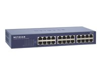 NETGEAR ProSafe 24-Port 10/100 Fast Ethernet Switch JFS524v2 - Commutateur - non géré - 24 x 10/100 - Ordinateur de bureau, Montable sur rack JFS524-200EUS