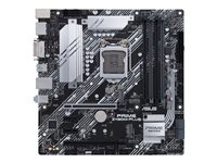 ASUS PRIME Z490M-PLUS - Carte-mère - micro ATX - Socket LGA1200 - Z490 - USB-C Gen2, USB 3.2 Gen 1, USB 3.2 Gen 2 - Gigabit LAN - carte graphique embarquée (unité centrale requise) - audio HD (8 canaux) 90MB12W0-M0EAY0