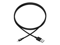Eaton Tripp Lite Series USB-A to Lightning Sync/Charge Cable (M/M) - MFi Certified, Black, 3 ft. (0.9 m) - Câble de données /d'alimentation - USB mâle pour Lightning mâle - 1 m - noir M100-003-BK