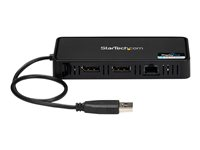 StarTech.com Station d'accueil USB 3.0 double affichage DisplayPort 4K 60Hz pour PC portable - 2x DP 4K 60Hz ou 1x DP 5K 60Hz - Station d'accueil - USB - 2 x DP - 1GbE USBA2DPGB