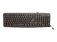 Urban Professionnal - Clavier - USB - AZERTY - Français - noir KBX55UF-V2