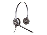 Plantronics SupraPlus HW361N - Casque - sur-oreille - filaire - isolation acoustique - argent 82313-41