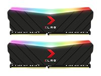 XLR8 RGB - DDR4 - kit - 16 Go: 2 x 8 Go - DIMM 288 broches - 3200 MHz / PC4-25600 - CL16 - 1.35 V - mémoire sans tampon - non ECC MD16GK2D4320016XRGB